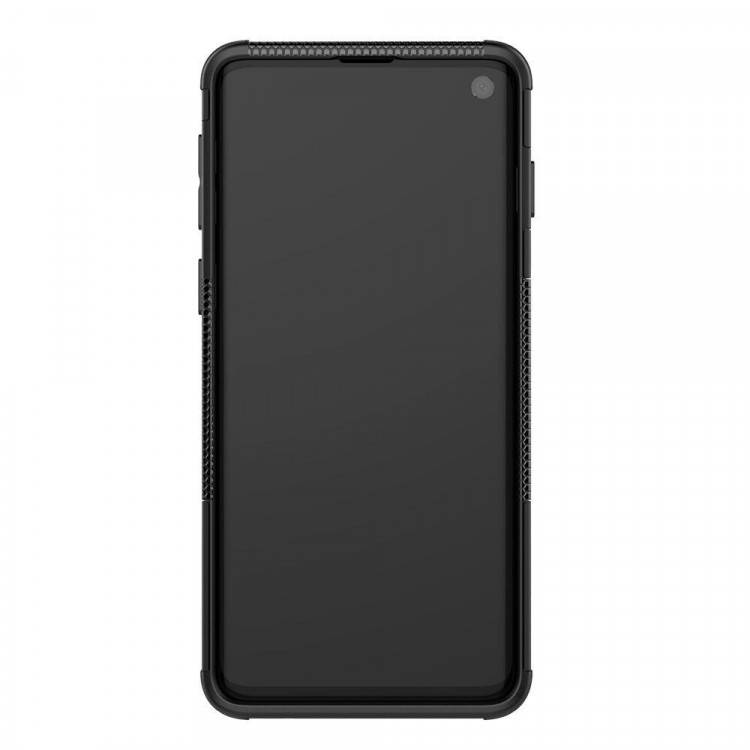 Чехол Hybrid Armor для Samsung Galaxy S10+ (Plus) (черный)