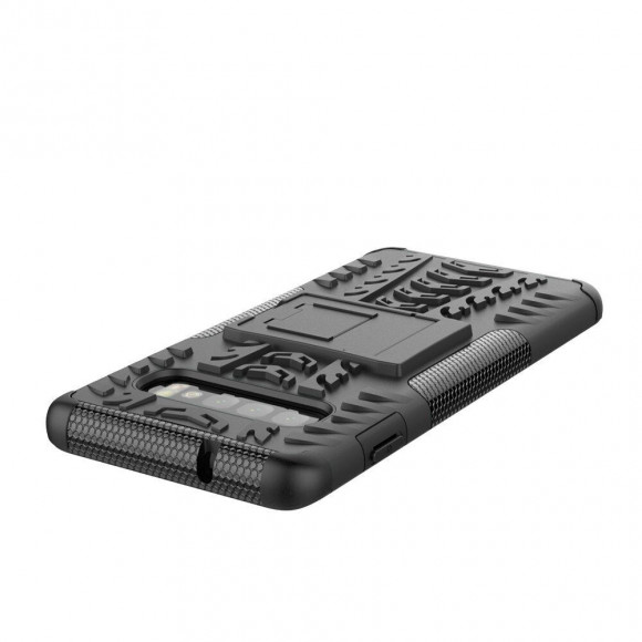 Чехол Hybrid Armor для Samsung Galaxy S10+ (Plus) (черный)