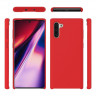 Силиконовый чехол Mobile Shell для Samsung Galaxy Note 10 (красный)