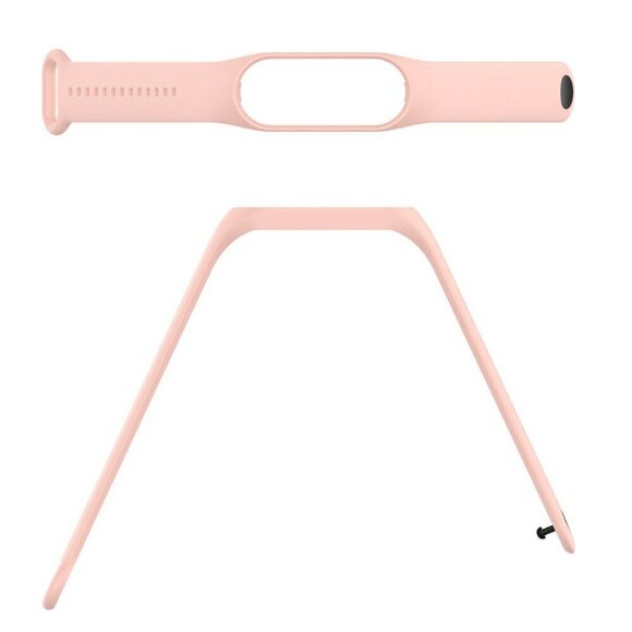 Силиконовый ремешок для Xiaomi Mi Band 7 (розовый) Силиконовый ремешок для Xiaomi Mi Band 7 (розовый)