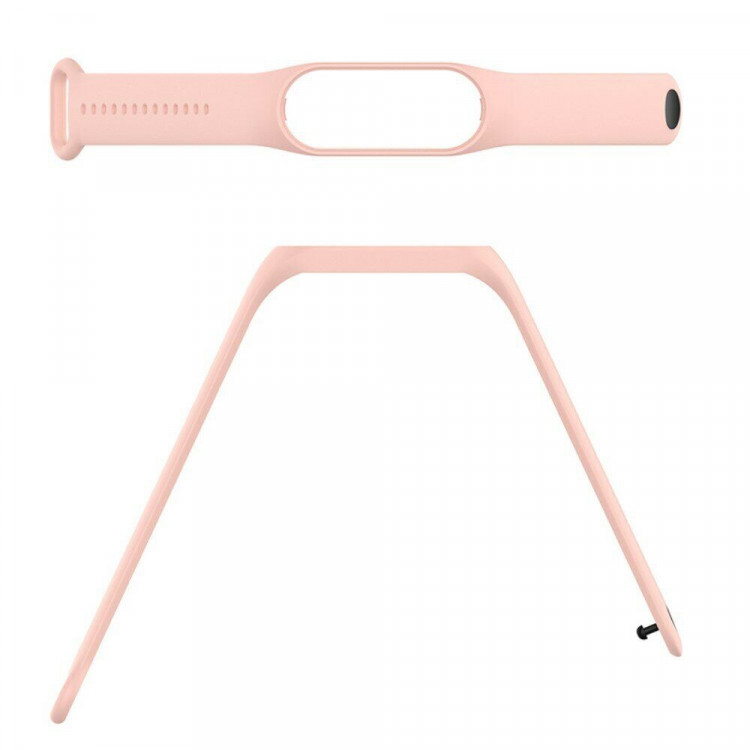 Силиконовый ремешок для Xiaomi Mi Band 7 (розовый)