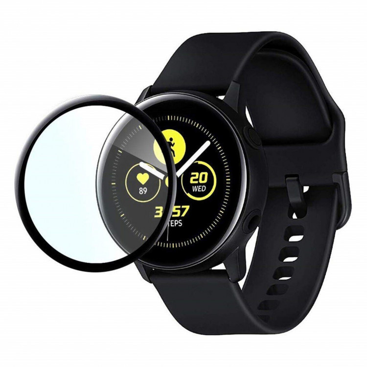 Защитное стекло PMMA 3D для Samsung Galaxy Watch Active 40мм.