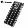 Чехол Baseus Aurora Series для iPhone XS / iPhone X (черный)