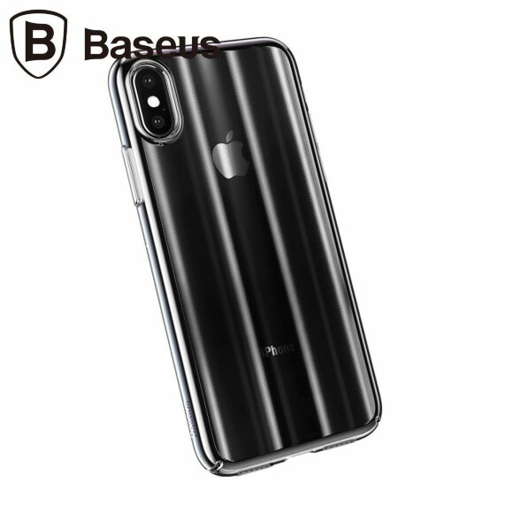 Чехол Baseus Aurora Series для iPhone XS / iPhone X (черный) Чехол Baseus Aurora Series для iPhone XS / iPhone X (черный)