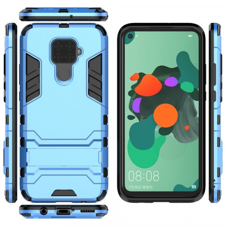 Чехол Duty Armor для Huawei Nova 5i Pro / Mate 30 Lite (голубой)