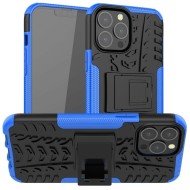 Чехол Hybrid Armor для iPhone 13 Pro Max (черный + голубой) Чехол Hybrid Armor для iPhone 13 Pro Max (черный + голубой)