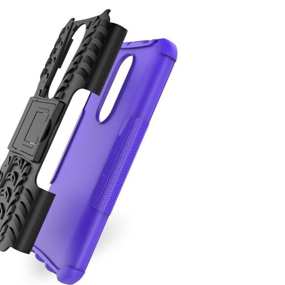 Чехол Hybrid Armor для Motorola Moto M (черный + фиолетовый) Чехол Hybrid Armor для Motorola Moto M (черный + фиолетовый)