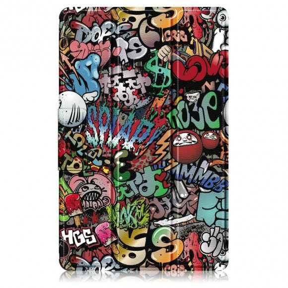 Чехол Smart Case для Lenovo Tab M10 Gen 3 TB328FU - 10,1 дюйм (Graffiti)