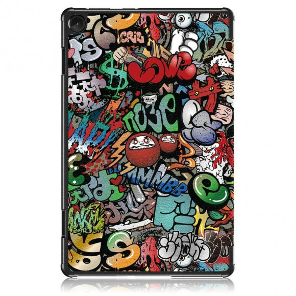 Чехол Smart Case для Lenovo Tab M10 Gen 3 TB328FU - 10,1 дюйм (Graffiti)