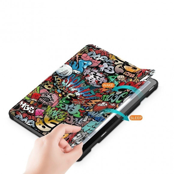Чехол Smart Case для Lenovo Tab M10 Gen 3 TB328FU - 10,1 дюйм (Graffiti)