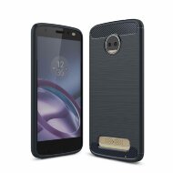 Чехол-накладка Carbon Fibre для Motorola Moto Z2 (темно-синий) Чехол-накладка Carbon Fibre для Motorola Moto Z2 (темно-синий)