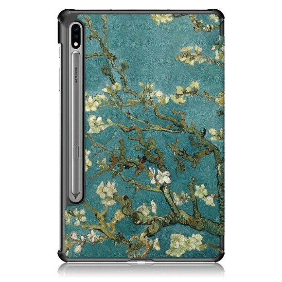 Чехол Smart Case для Samsung Galaxy Tab S7 SM-T870 / SM-T875 и Galaxy Tab S8 SM-X700 / SM-X706 (Tree with Flowers)