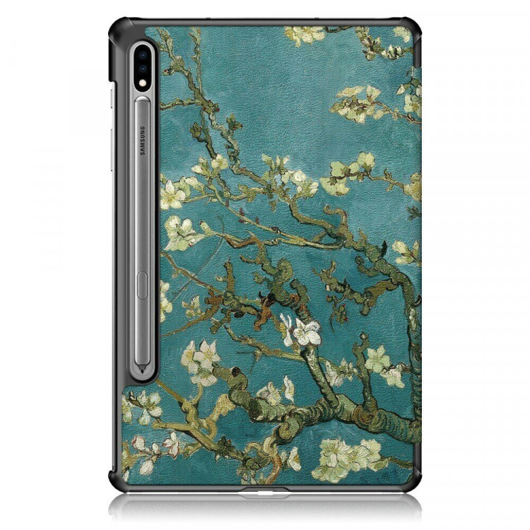 Чехол Smart Case для Samsung Galaxy Tab S7 SM-T870 / SM-T875 и Galaxy Tab S8 SM-X700 / SM-X706 (Tree with Flowers)