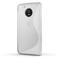 Нескользящий чехол для Motorola Moto G5 Plus (прозрачный)