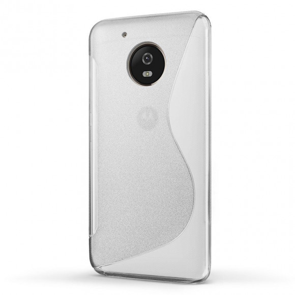 Нескользящий чехол для Motorola Moto G5 Plus (прозрачный)