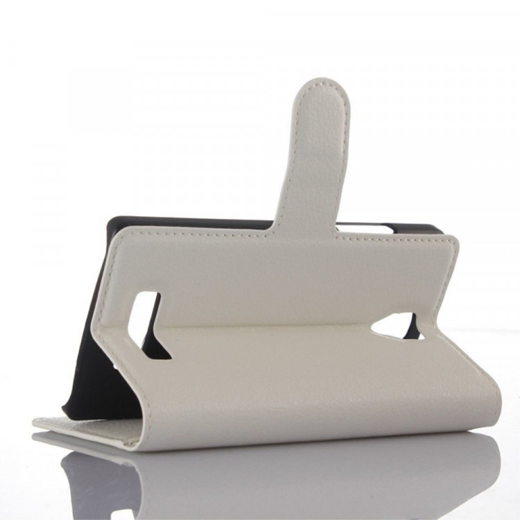 Чехол с визитницей для Lenovo A2010 (белый)