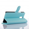 Чехол с визитницей для Lenovo Vibe P1m (голубой)