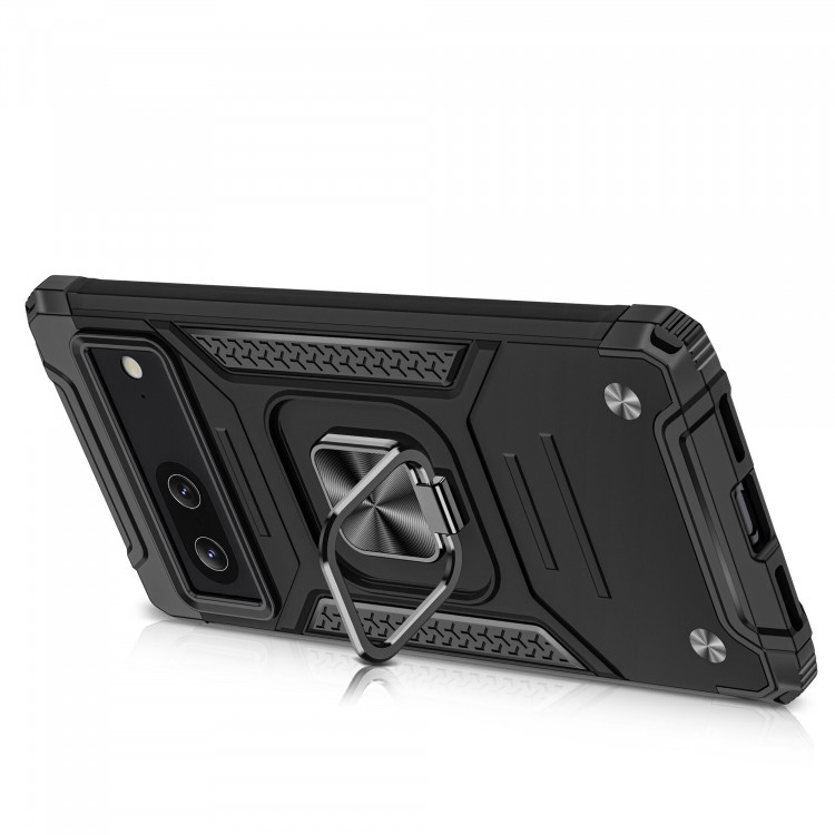 Чехол-накладка Shock-Absorption для Google Pixel 7 (черный)