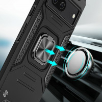 Чехол-накладка Shock-Absorption для Google Pixel 7 (черный)