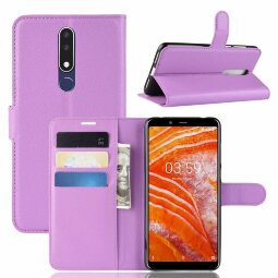 Чехол для Nokia 3.1 Plus (фиолетовый)