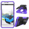 Чехол Hybrid Armor ASUS 3 Max ZC520TL (черный + фиолетовый)