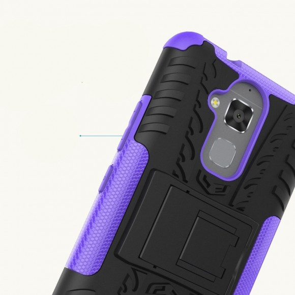 Чехол Hybrid Armor ASUS 3 Max ZC520TL (черный + фиолетовый)