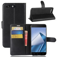 Чехол с визитницей для Asus ZenFone 4 Pro ZS551KL (черный)