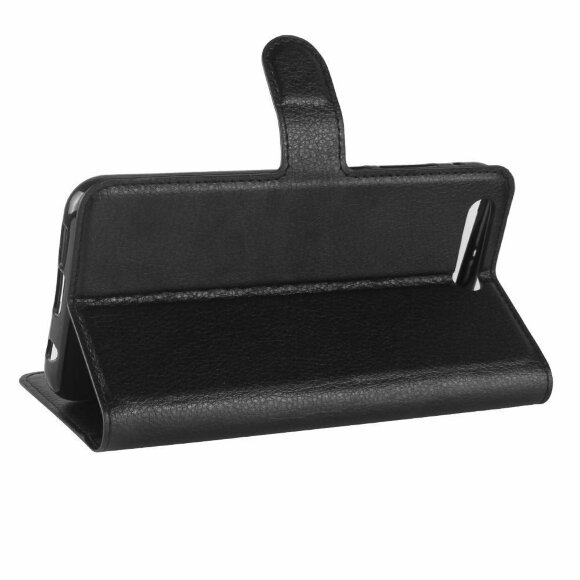 Чехол с визитницей для Asus ZenFone 4 Pro ZS551KL (черный) Чехол с визитницей для Asus ZenFone 4 Pro ZS551KL (черный)