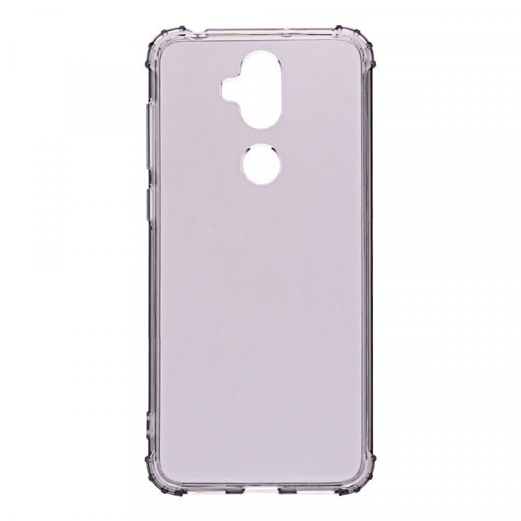 Силиконовый чехол с усиленными бортиками для Asus Zenfone 5 Lite ZC600KL (черный)