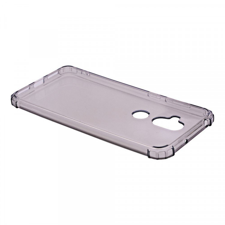 Силиконовый чехол с усиленными бортиками для Asus Zenfone 5 Lite ZC600KL (черный)