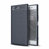 Чехол-накладка Litchi Grain для Sony Xperia XZ Premium (темно-синий) Чехол-накладка Litchi Grain для Sony Xperia XZ Premium (темно-синий)