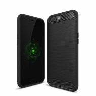Чехол-накладка Carbon Fibre для OPPO R11 (черный)