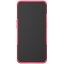 Чехол Hybrid Armor для OnePlus 7T (черный + розовый)