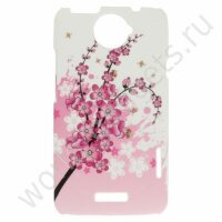 Пластиковый чехол Plum Blossom для HTC One X