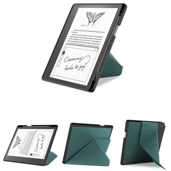 Планшетный чехол для Amazon Kindle Scribe (темно-зеленый) Планшетный чехол для Amazon Kindle Scribe (темно-зеленый)