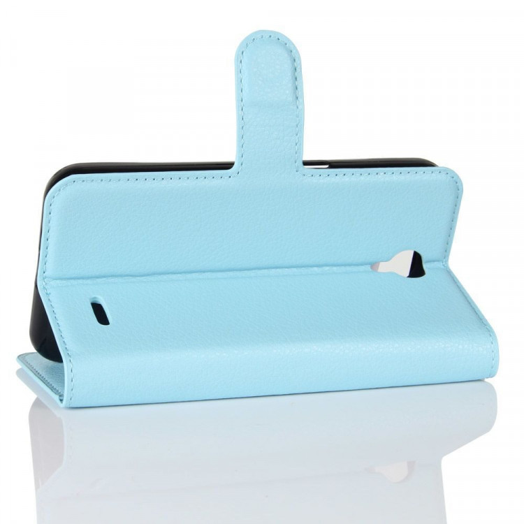 Чехол с визитницей для ZTE Prestige 2 N9136 (голубой)