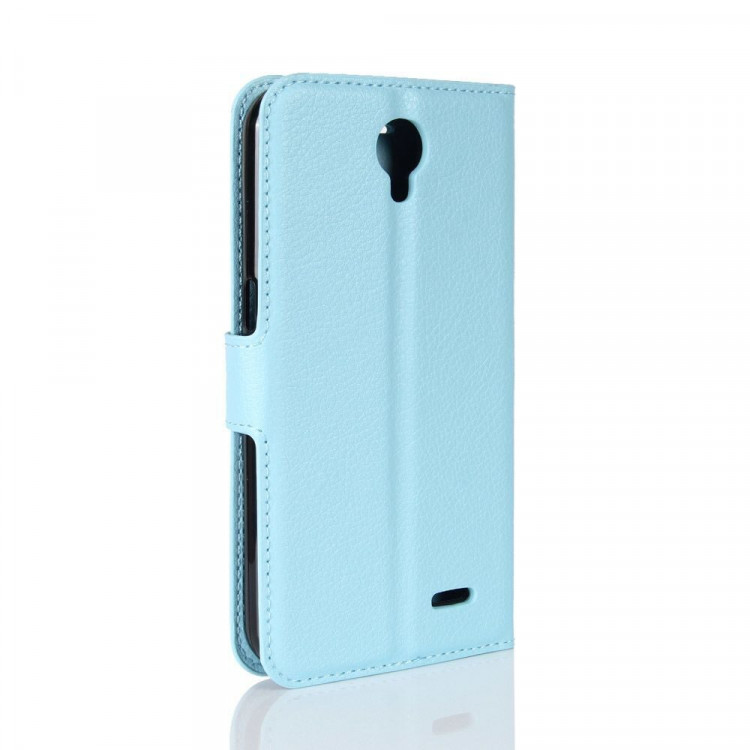 Чехол с визитницей для ZTE Prestige 2 N9136 (голубой)