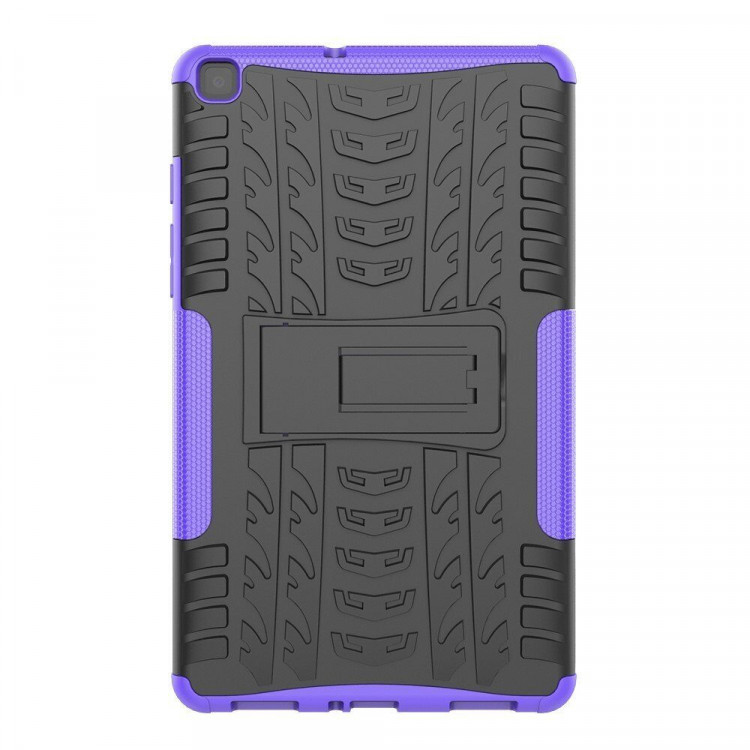 Чехол Hybrid Armor для Samsung Galaxy Tab A 8.0 (2019) T290 / T295 (черный + фиолетовый)