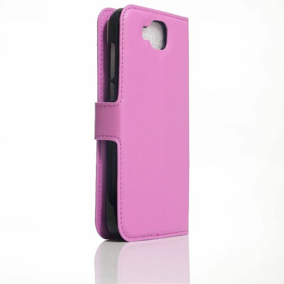 Чехол с визитницей для DOOGEE X9 Pro (фиолетовый)