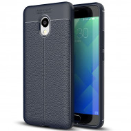 Чехол-накладка Litchi Grain для Meizu M5 Note (темно-синий) Чехол-накладка Litchi Grain для Meizu M5 Note (темно-синий)