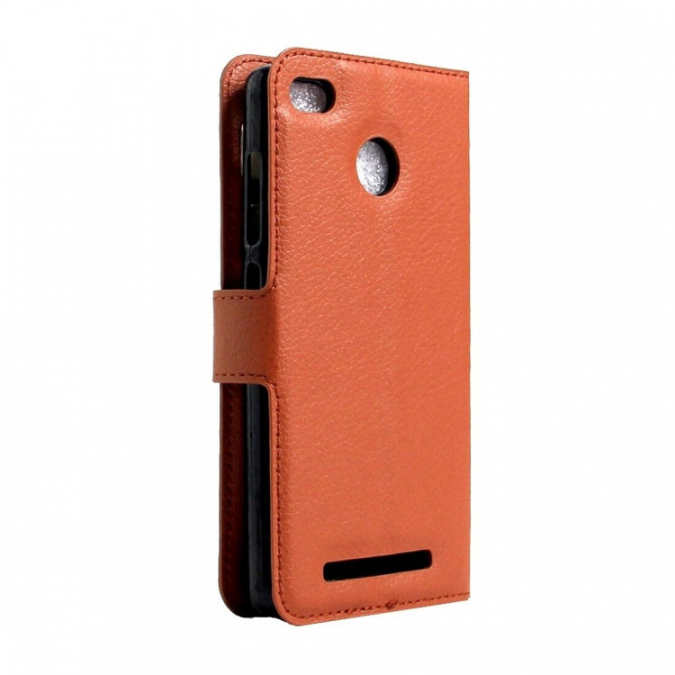 Чехол с визитницей для Xiaomi Redmi 3X (коричневый)