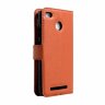 Чехол с визитницей для Xiaomi Redmi 3X (коричневый)
