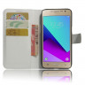 Чехол с визитницей для Samsung Galaxy J2 Prime SM-G532F (белый)