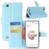 Чехол с визитницей для Xiaomi Redmi 5A (голубой)