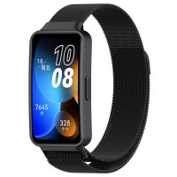 Миланский браслет для HUAWEI Band 8, HUAWEI Band 9 (черный)