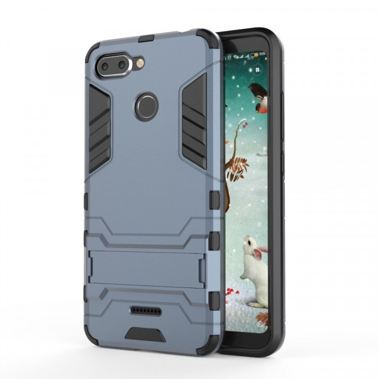 Чехол Duty Armor для Xiaomi Redmi 6 (темно-синий)