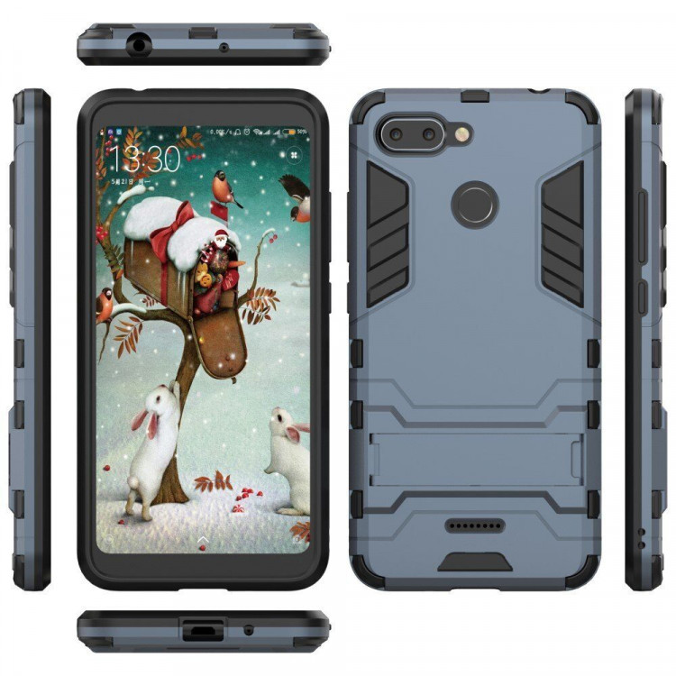 Чехол Duty Armor для Xiaomi Redmi 6 (темно-синий)