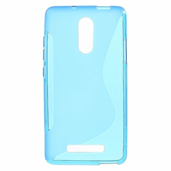 Нескользящий чехол на Xiaomi Redmi Note 3 / 3 PRO (голубой) Нескользящий чехол на Xiaomi Redmi Note 3 / 3 PRO (голубой)