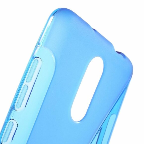 Нескользящий чехол на Xiaomi Redmi Note 3 / 3 PRO (голубой) Нескользящий чехол на Xiaomi Redmi Note 3 / 3 PRO (голубой)