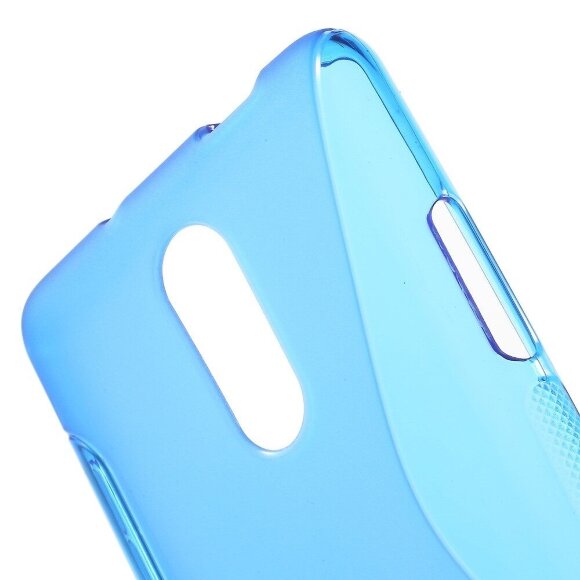 Нескользящий чехол на Xiaomi Redmi Note 3 / 3 PRO (голубой) Нескользящий чехол на Xiaomi Redmi Note 3 / 3 PRO (голубой)